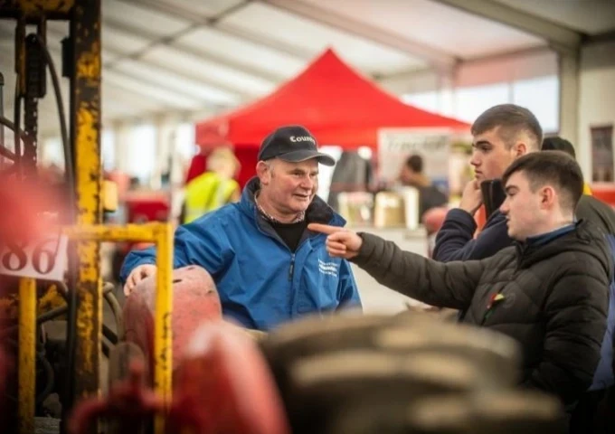 Vintage tractor show