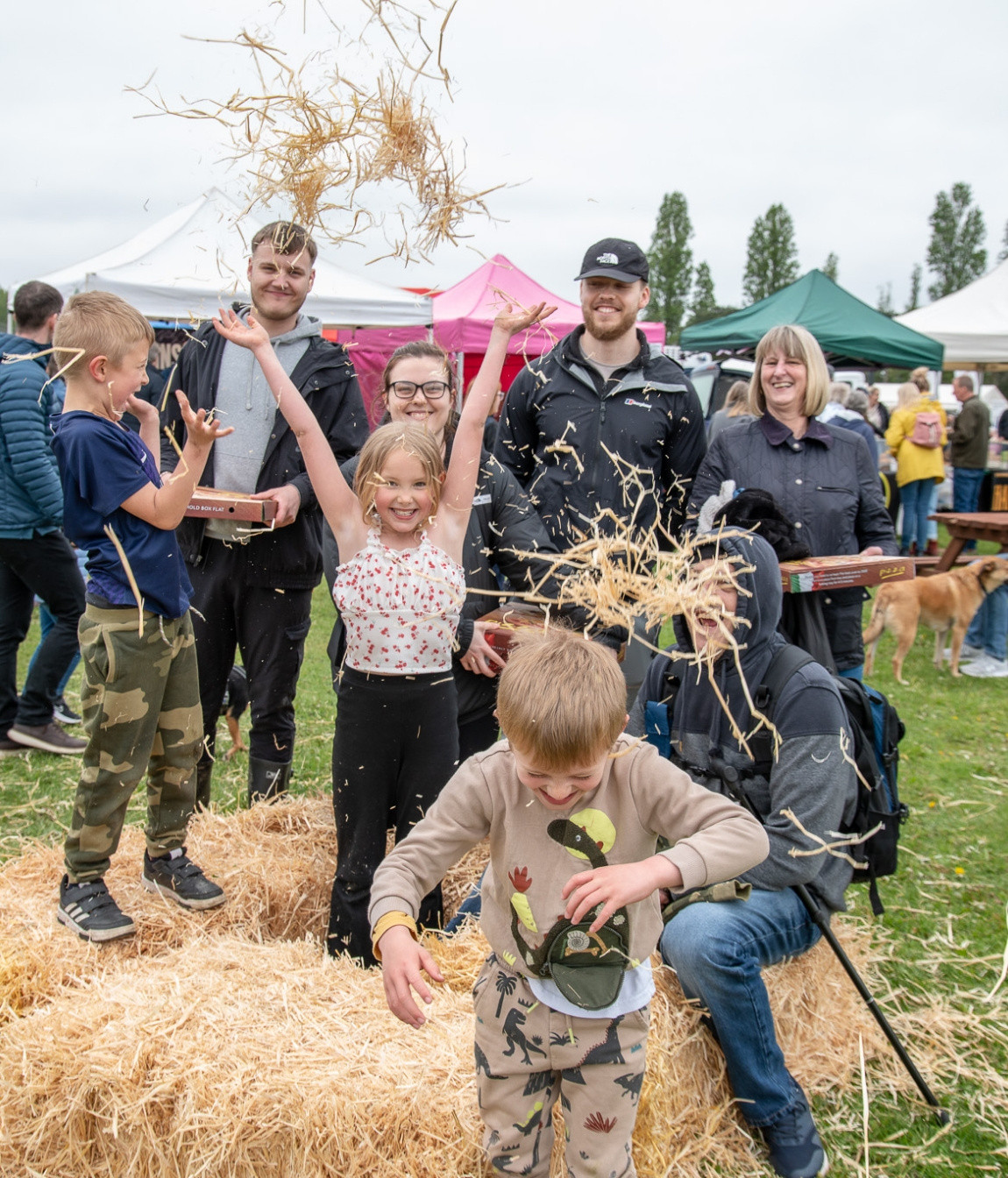 Family at Notts County Show