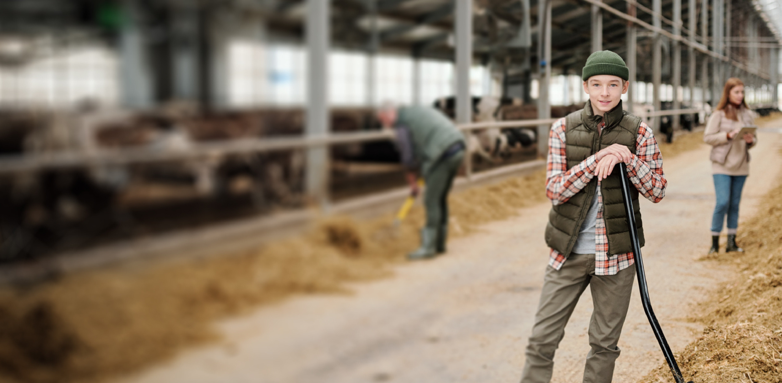 Young farmer